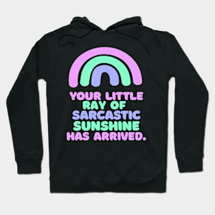 funny quote ray of sunshine Hoodie